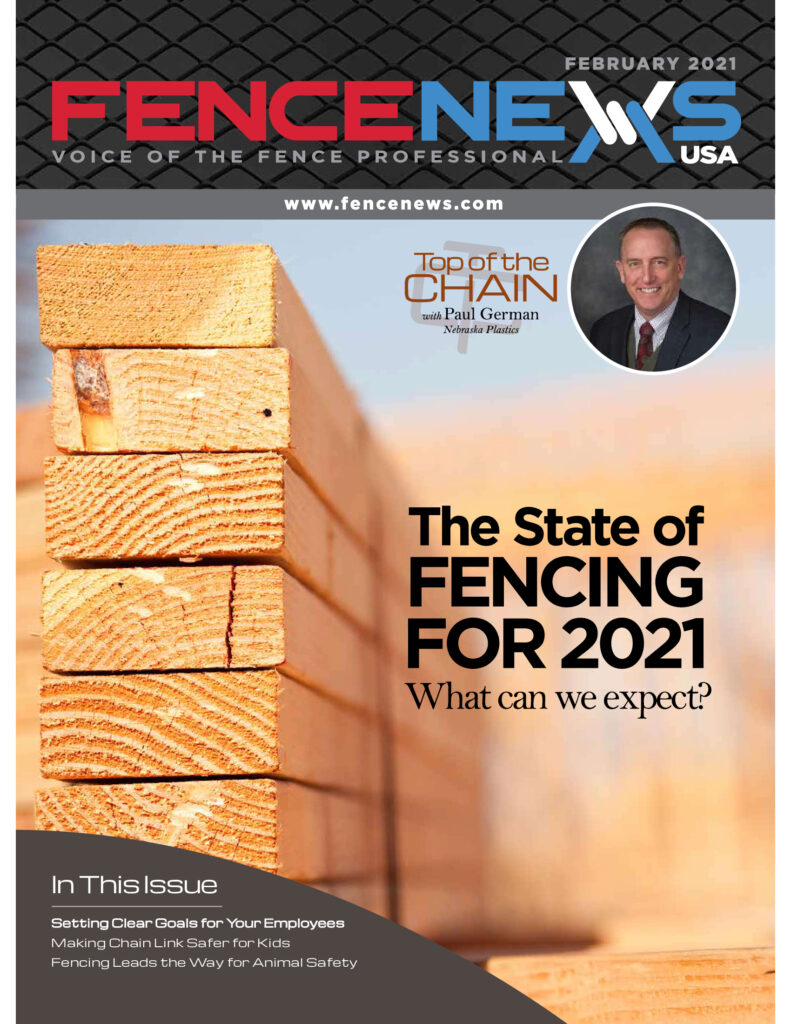 FENCE NEWS COVER FEB 2021